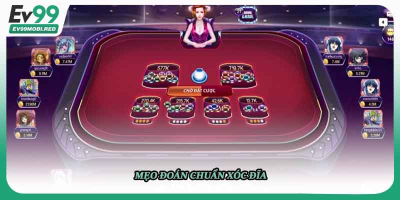 Mẹo đoán chuẩn xóc đĩa